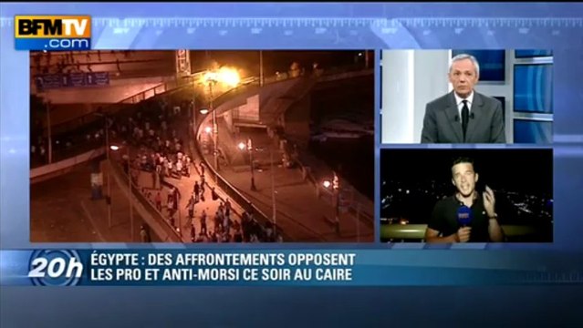 Egypte: notre envoyé spécial décrit des scènes d'insurrection près de la place Tahrir - 05/07