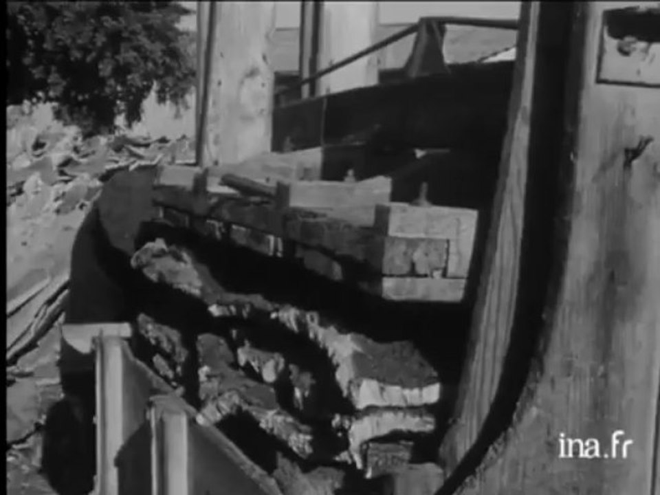Usine à liège de Portivechju - 1969