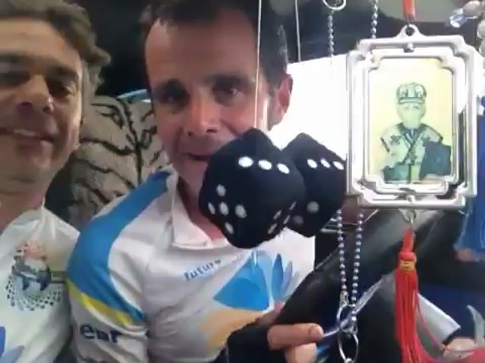 finalement on va finir en voiture ...