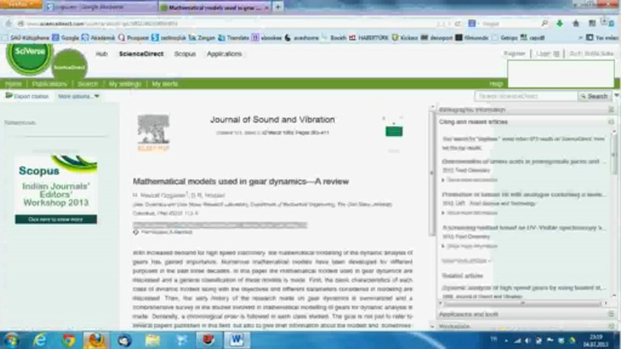 Endnote Kullanımı