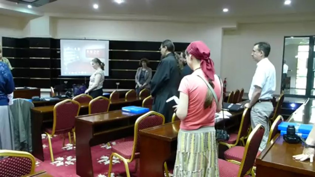 Выступление древлеправославных священников