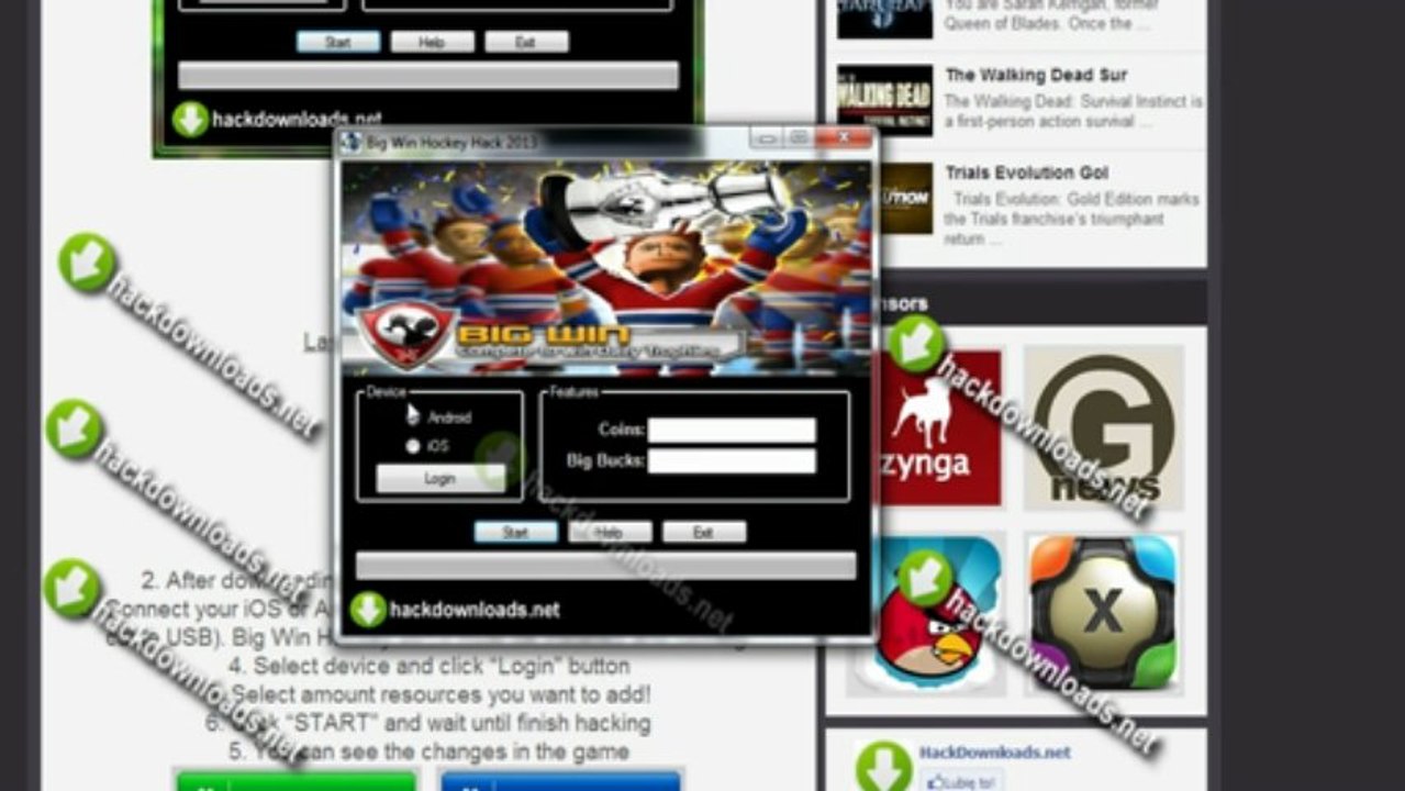 Big Win Hockey 2013 Hack Tool Download