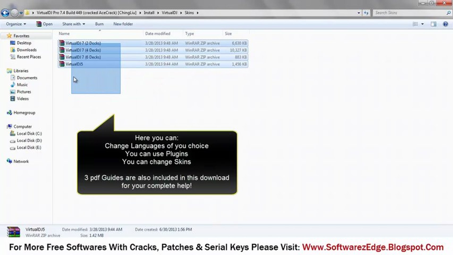 Virtual Dj Pro 7 4 Crack Free Download Incl Skins Multilingual Video Dailymotion