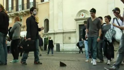 L'artista di strada - un lavoro faticoso (di G.Grasso)