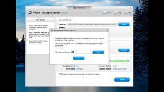 iPhone Backup Unlocker for Mac - Unlock Forgotten/Lost Password on iTunes Backup