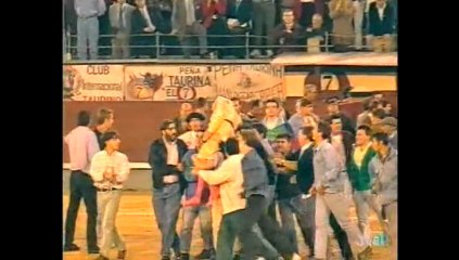 Juan Mora 2 toro puerta grande en Madrid