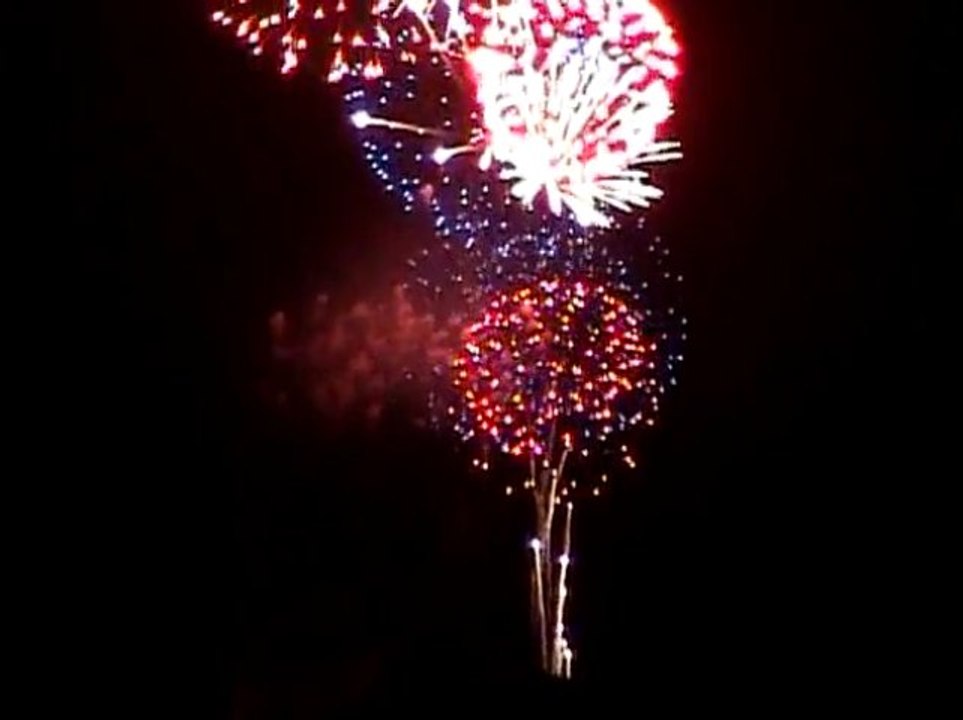 July 4, 2013 'A' Mountain Tucson Fireworks