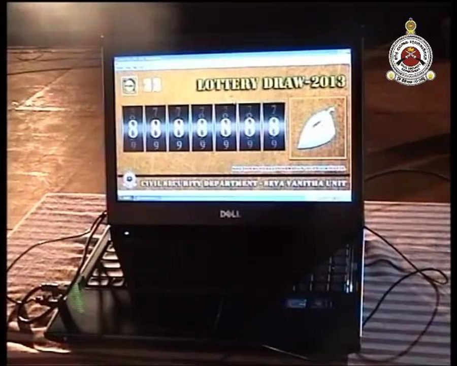 Sewa Vanitha Lottery 2013'