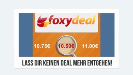 FoxyDeal - Dein schlauer Online-Preisvergleich - YouTube
