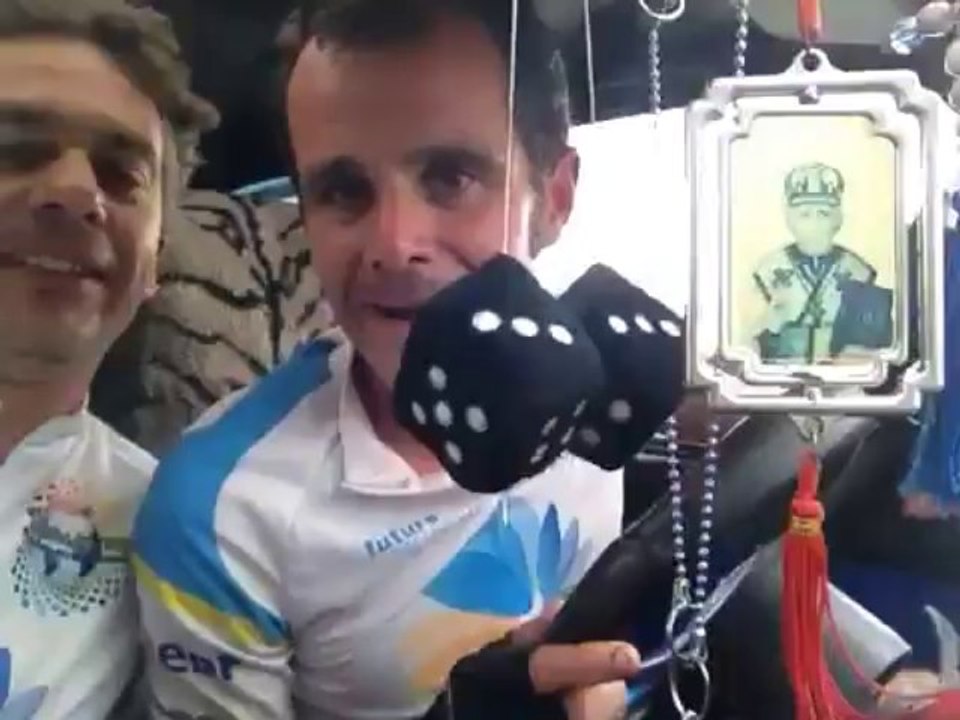 finalement on va finir en voiture ...