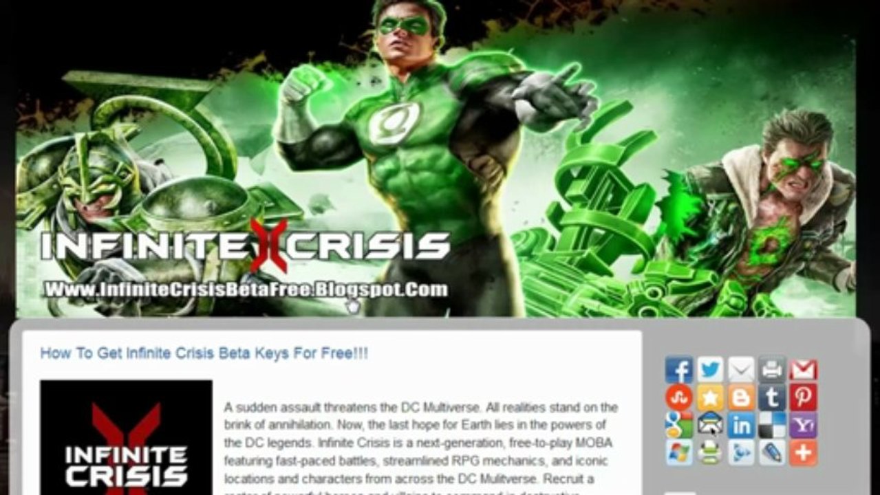 Infinite Crisis Beta Keys Leaked - Free Downlaod