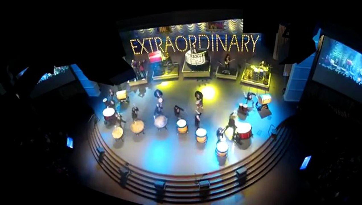 One of the COOLEST Performances of( How Great Thou Art) using DRUMS!
