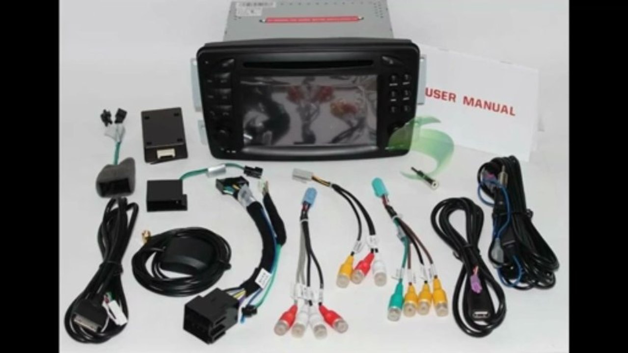 upgrade Mercedes Benz CLK C209 for dvd radio GPS navigation Touch Screen