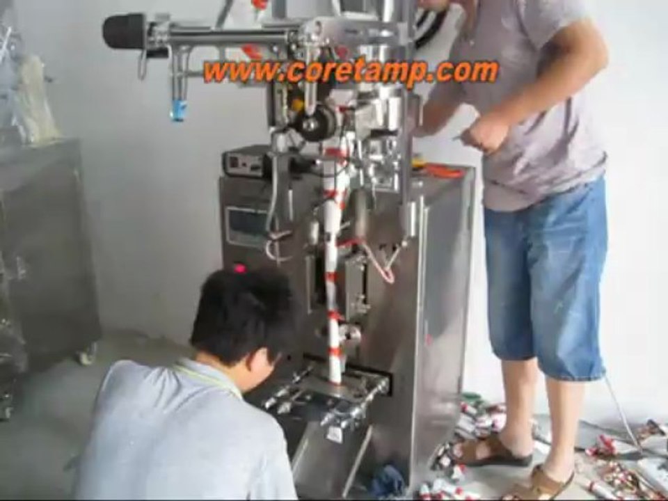 Automatic vertical stick pack machine