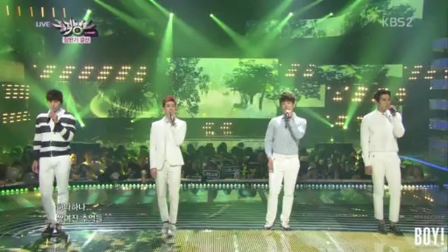 130705 KBS Music Bank / 2AM - 어느 봄날