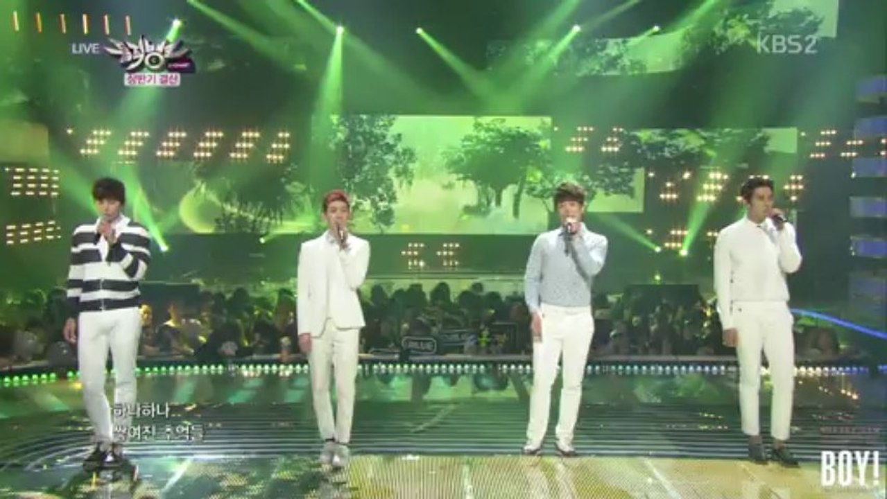 130705 KBS Music Bank / 2AM - 어느 봄날