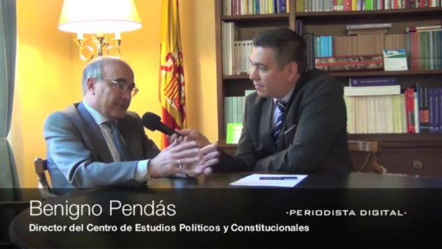 Benigno Pendás, director del Centro de Estudios Políticos y Constitucionales. 4-7-2013