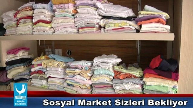 BU MARKET BAŞKA MARKET! ALİAĞA BELEDİYESİ SOSYAL MARKET
