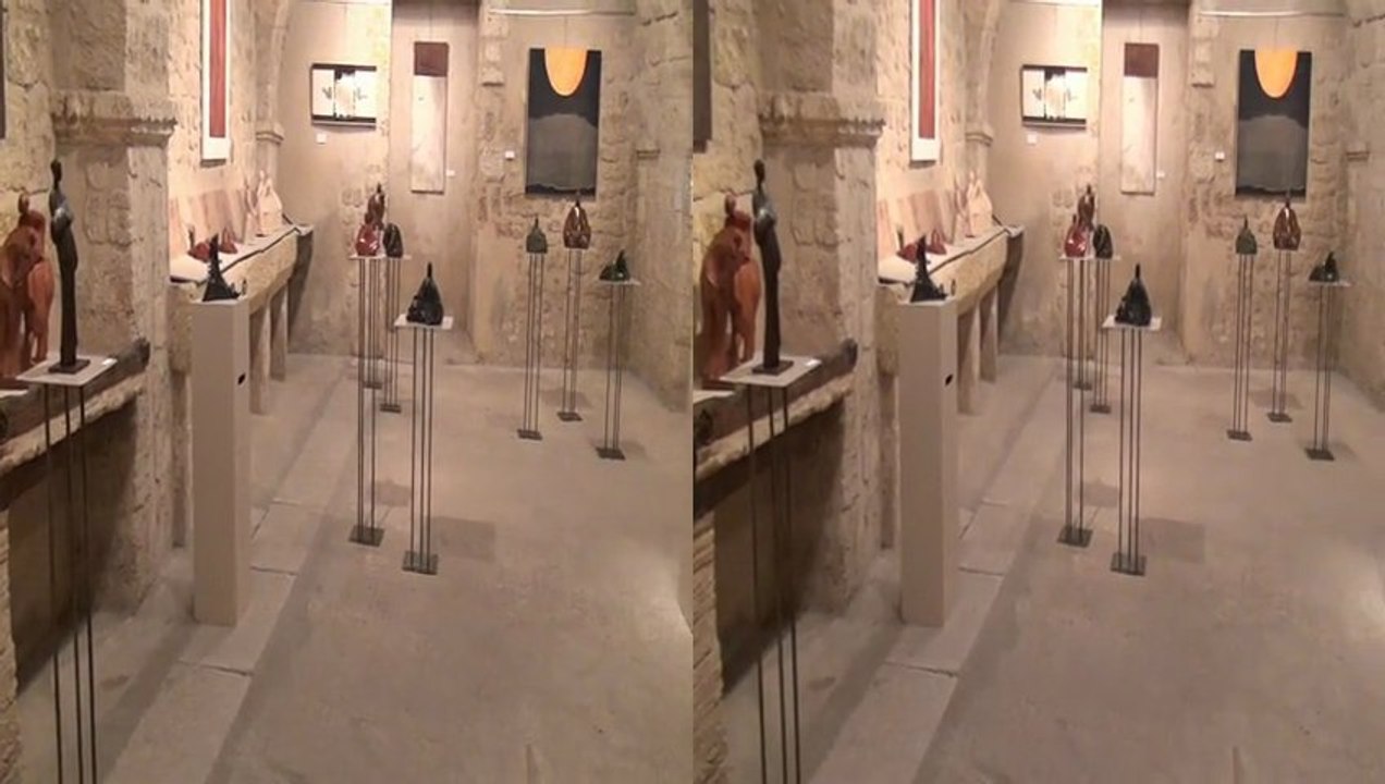 Vernissage à l'hotel des BARONS DE LACOSTE de Pézenas