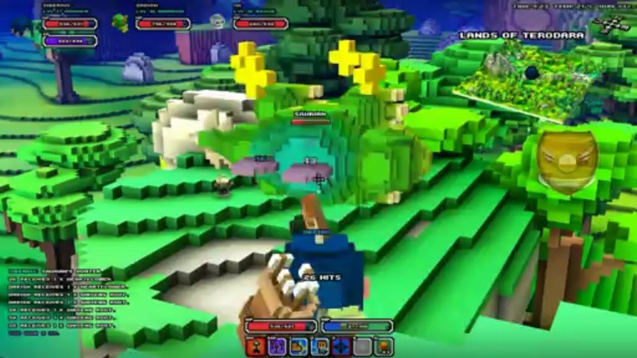 Cube world : Saurian's hunter