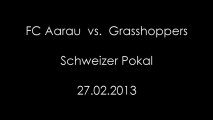 Szene Aarau - FC Aarau vs. Grasshoppers (Pokal)