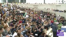 Un giorno al liceo per Zingaretti che premia i ragazzi vincitori della Romecup 2013