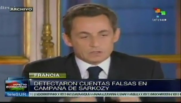 Detectan gastos excedentes en campaña 2012 de Sarcozy