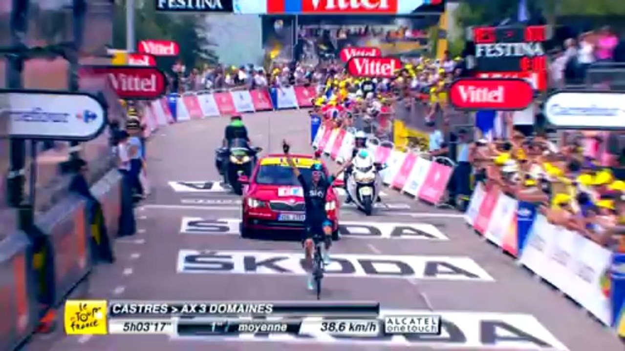 EN - Summary - Stage 8 (Castres > Ax 3 Domaines)