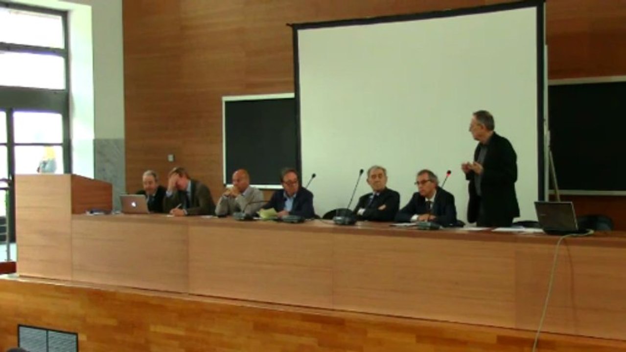 Sessione d'apertura: Intervento di Francesco Cellini (Preside Facoltà di Architettura, Roma TRE)