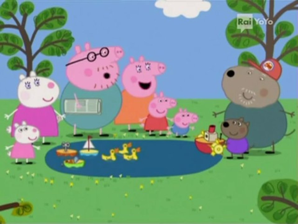 Peppa Pig ITALIANO - Barchette di carta - http://peppapeppapig.blogspot.it