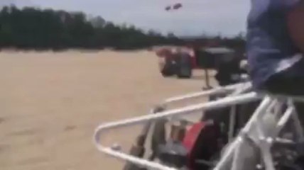 Motorcycle cross 3 meters deep water - Must watch