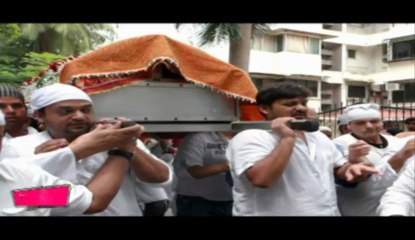 Sajid Wajid's father passes away