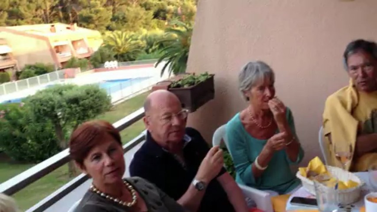 soirée entre amis au Pradet le 29 juin 2013