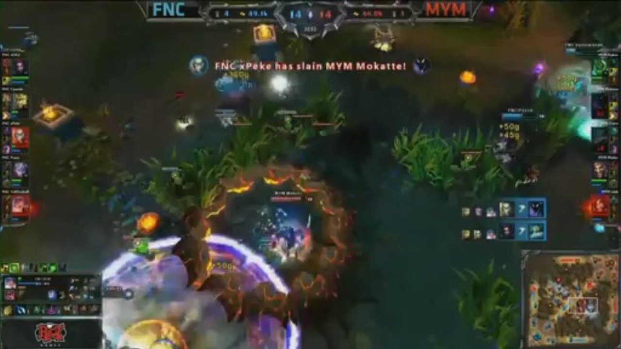 [S3] L'excellent teamfight des Fnatic vs MYM - League of legends - team-aaa.com