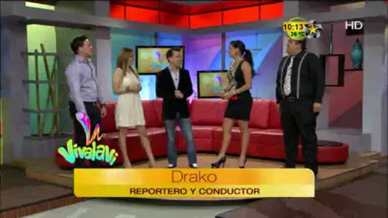 Drako como invitado en Vivalavi