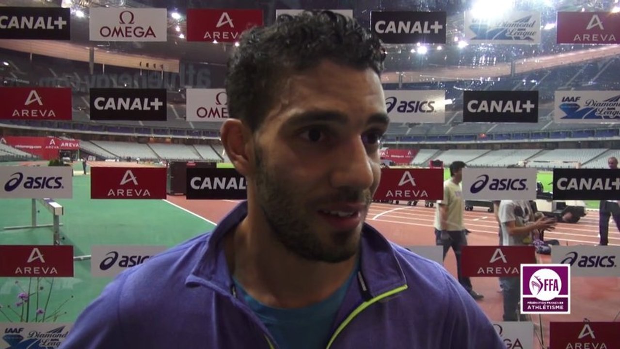 Mahiedine Mekhissi-Benabbad : « Je voulais offrir ce record au public »