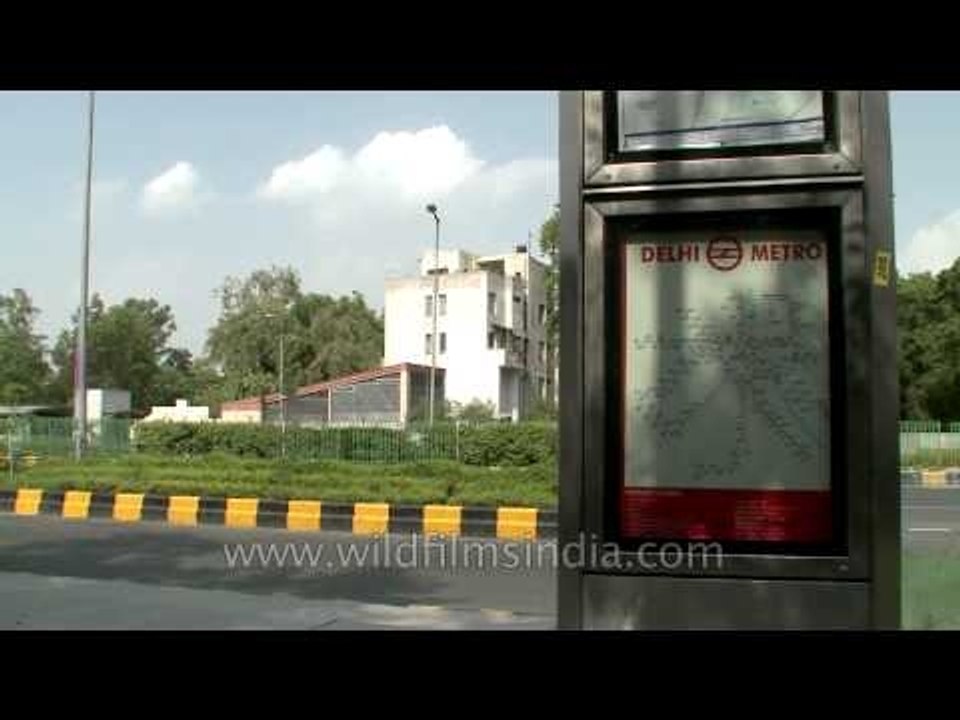Delhi Metro: Underground station Jor Bagh
