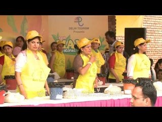 Mango eating competition in 25th International mango festival