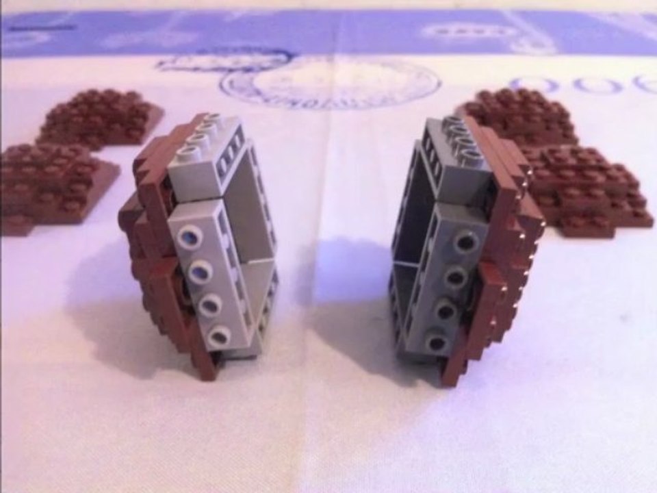 レゴ 球体の作り方 How to make LEGO Globe. Comment faire un ballon avec LEGO.