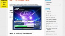 Top Eleven Hack July 2013 FREE TOKENS,FANS,MONEY