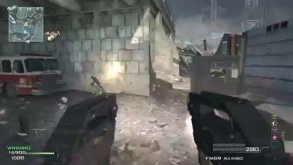 MW3 Team Overpowered Gameplay - MOAB!