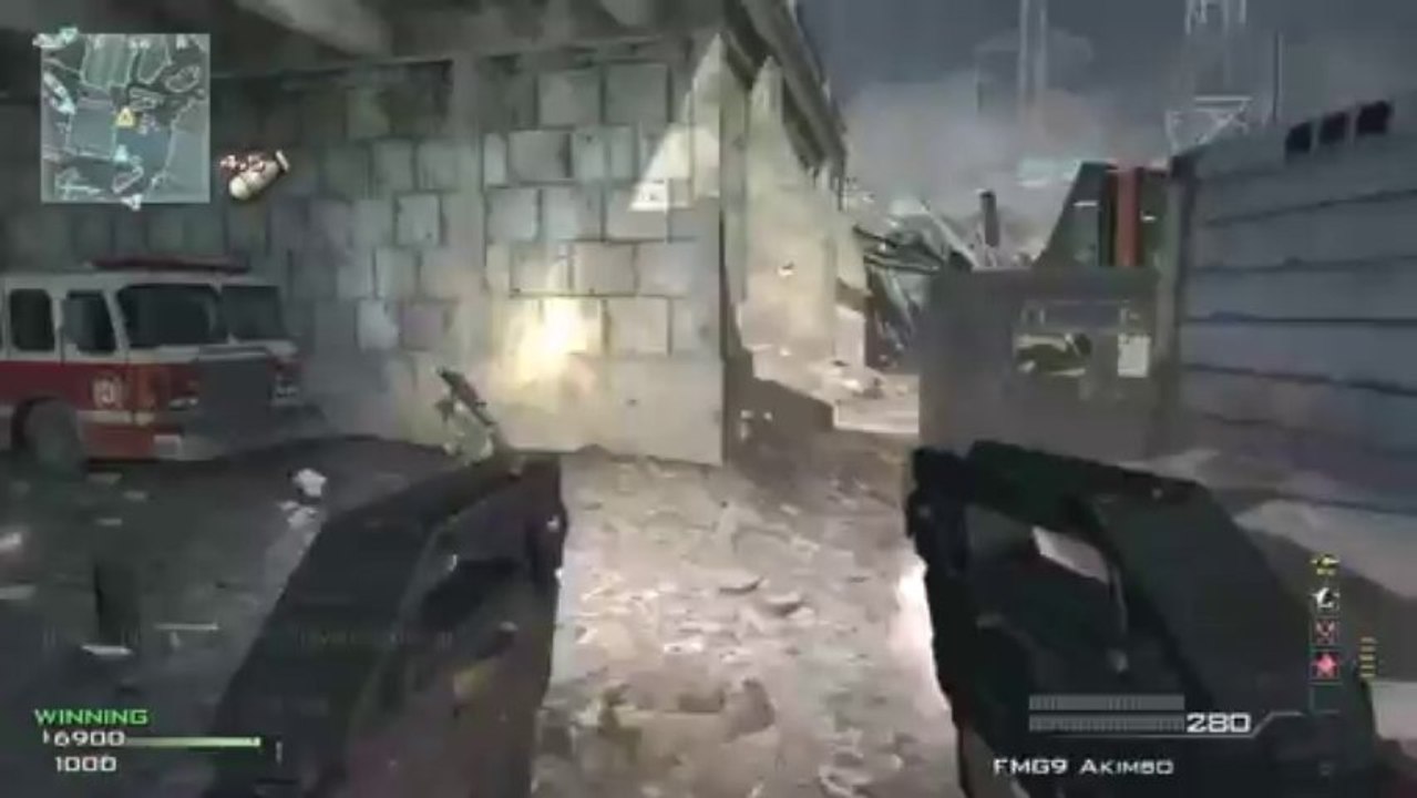 MW3 Team Overpowered Gameplay - MOAB!