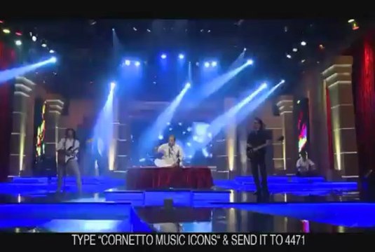 Rahat Fateh Ali Khan - finale song Cornetto Music Icons - (SULEMAN - RECORD)