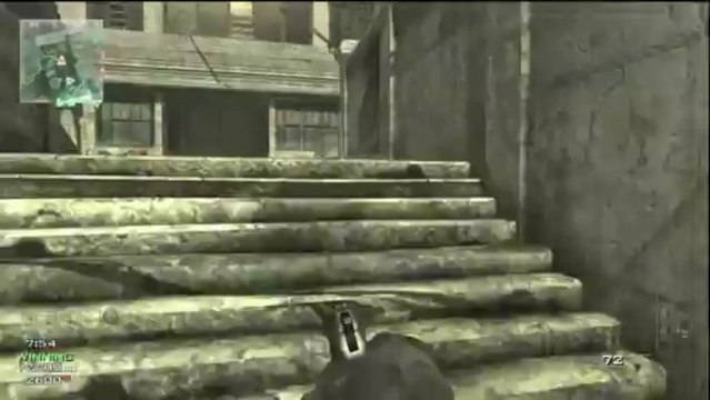 MW3 8 Throwing Knife Killstreak!
