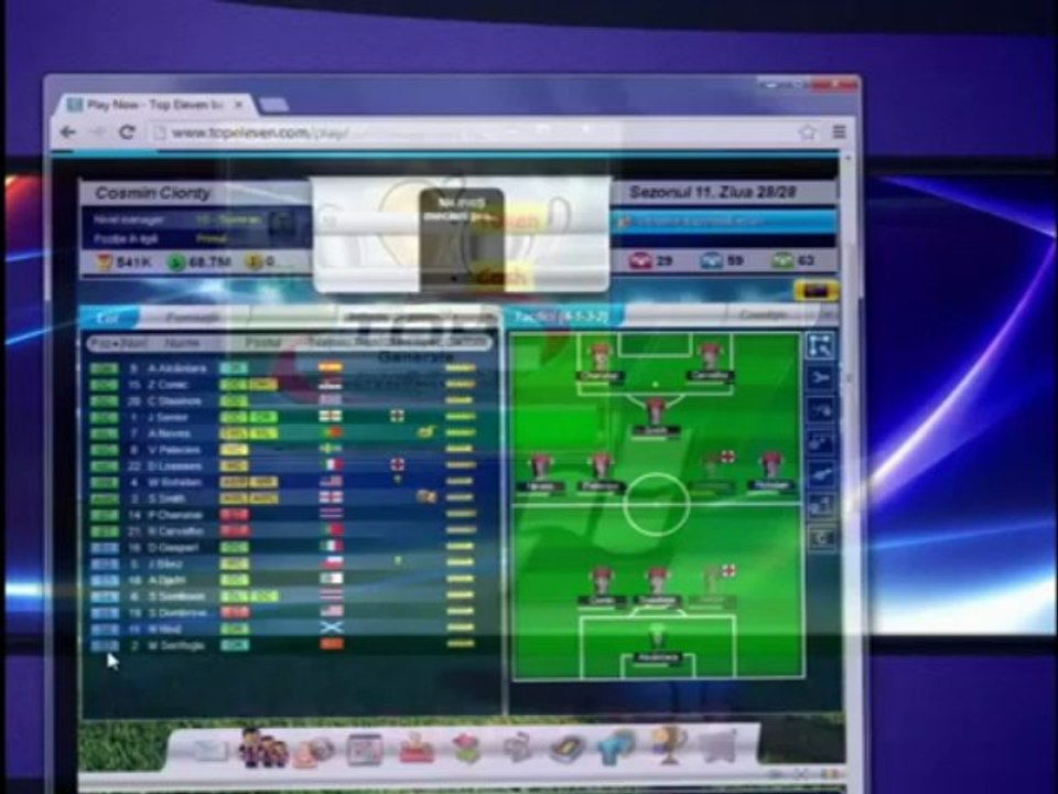 Top Eleven Manager Free Token Generator 2013