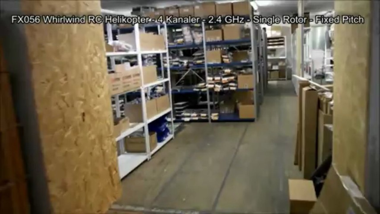 FX056 WhirlWind RTF Single Rotor RC Helikopter - 2.4 GHz - 4 Kanals﻿﻿