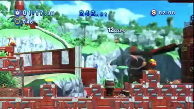 Sonic Generations - Planet Wisp Acte 1 - Défi 3 : Un peu de jonglage 2