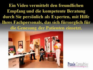 Praxisfilm für den Arzt, Heilpraktiker oder Gesundheitsinstitut