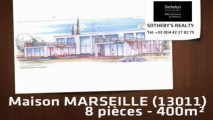 A vendre - maison - MARSEILLE (13011) - 8 pièces - 400m²