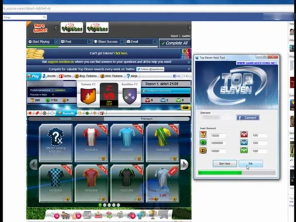 Top Eleven Tokens Hack [PROOF]
